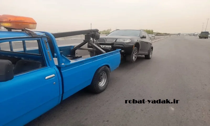 یدک کش اتوبان تهران ساوه - امداد خودرو جاده ای